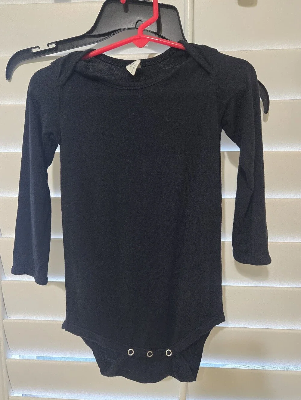 Kate Quinn Black Onesie, 18-24 Months